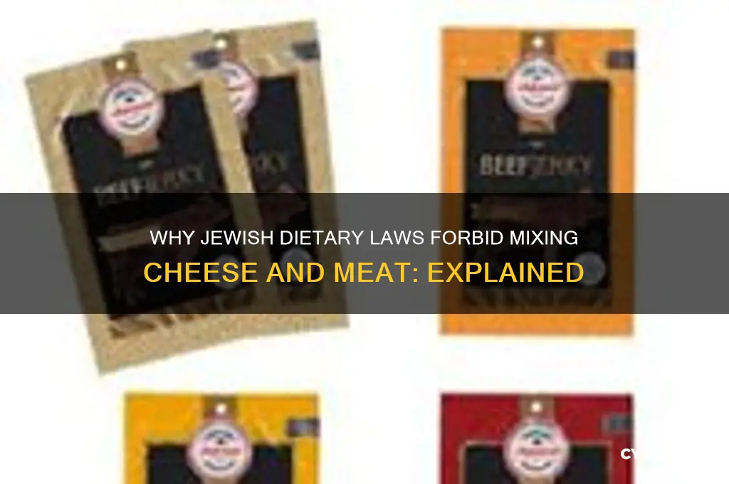 why cant you mix cheese with meet jewish