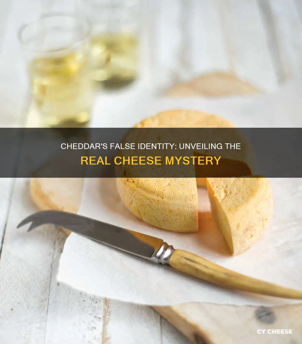 why cheddar is not real cheese