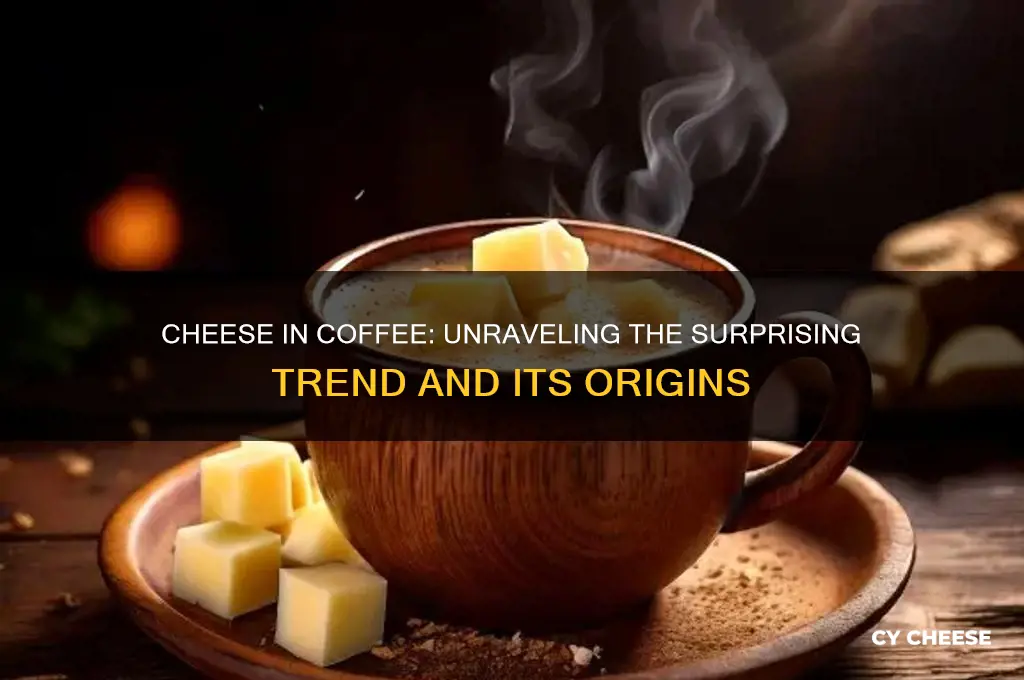 why cheese in codfee