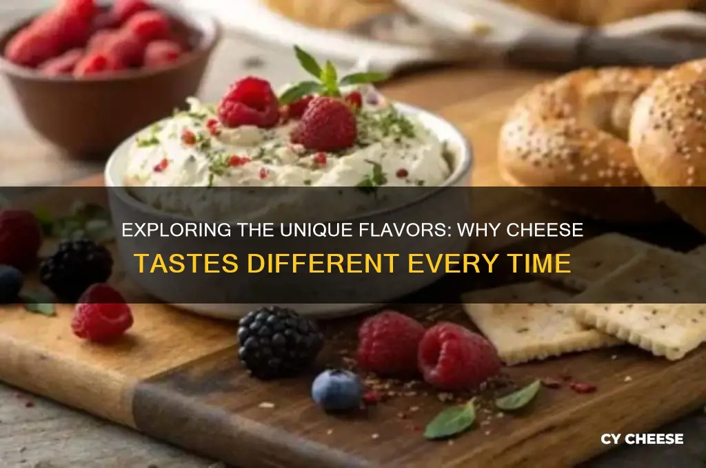 why cheese tastes different