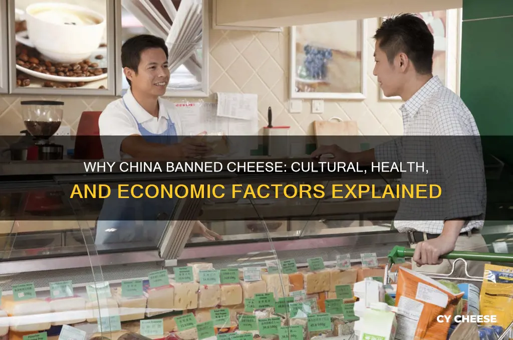 why china ban cheese