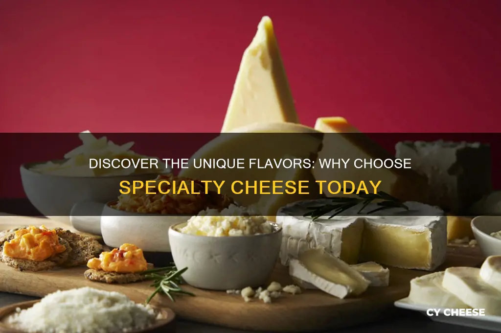 why choose specialty cheese