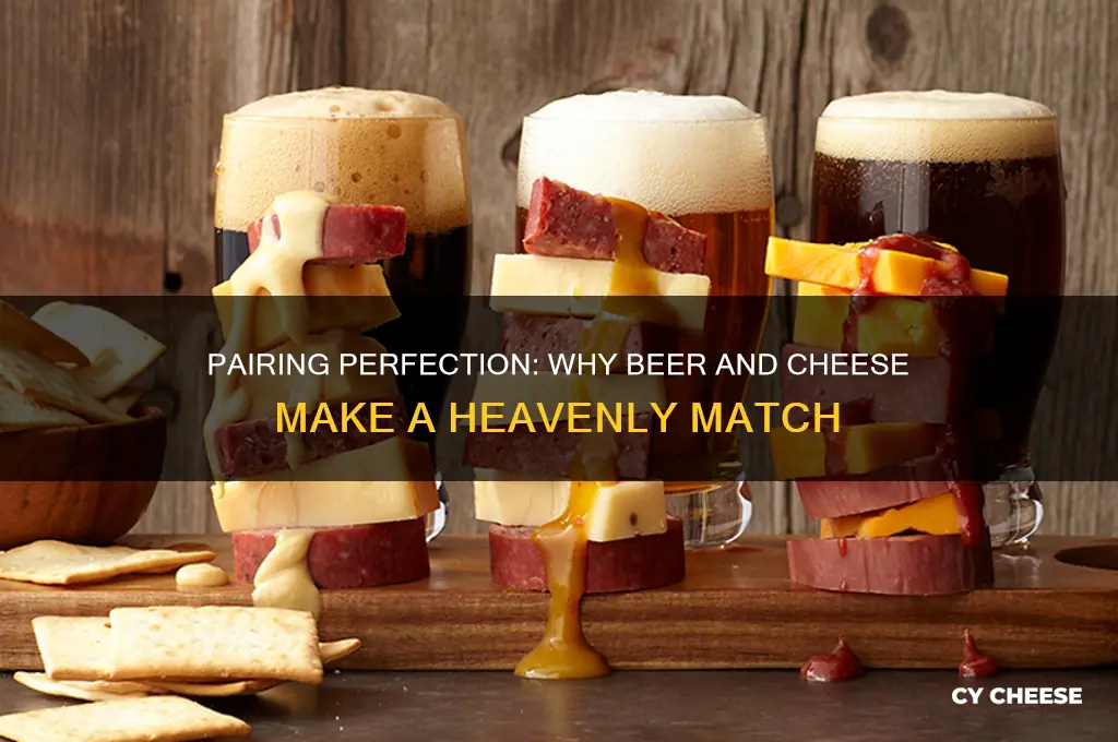 why combine beer and cheese
