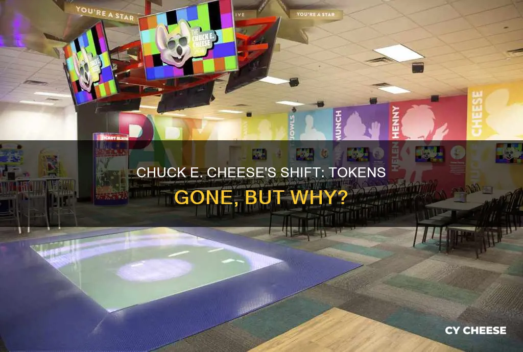 why did chuck e cheese get rid of the tokens