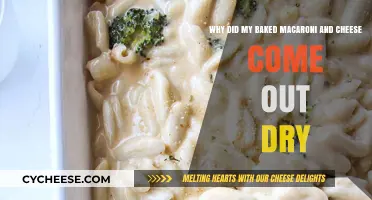 Mac and Cheese: Dry and Crumbly, What Went Wrong?