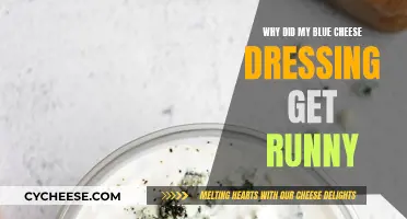 Blue Cheese Dressing: Runny, Why?
