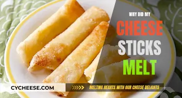 Cheese Sticks Melting: What Went Wrong?
