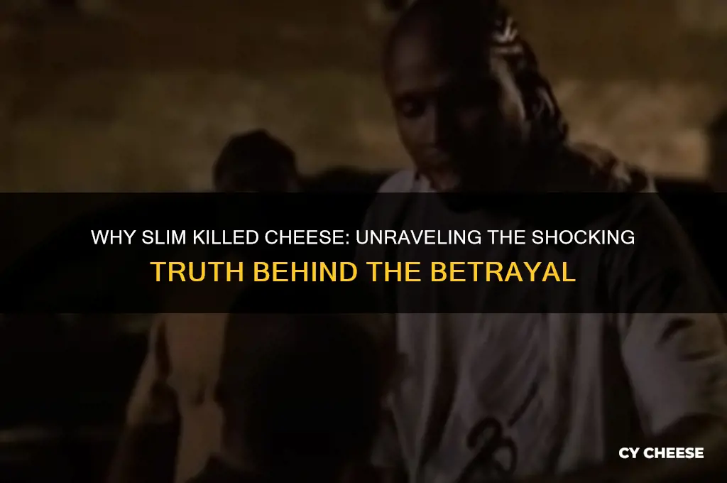 why did slim kill cheese