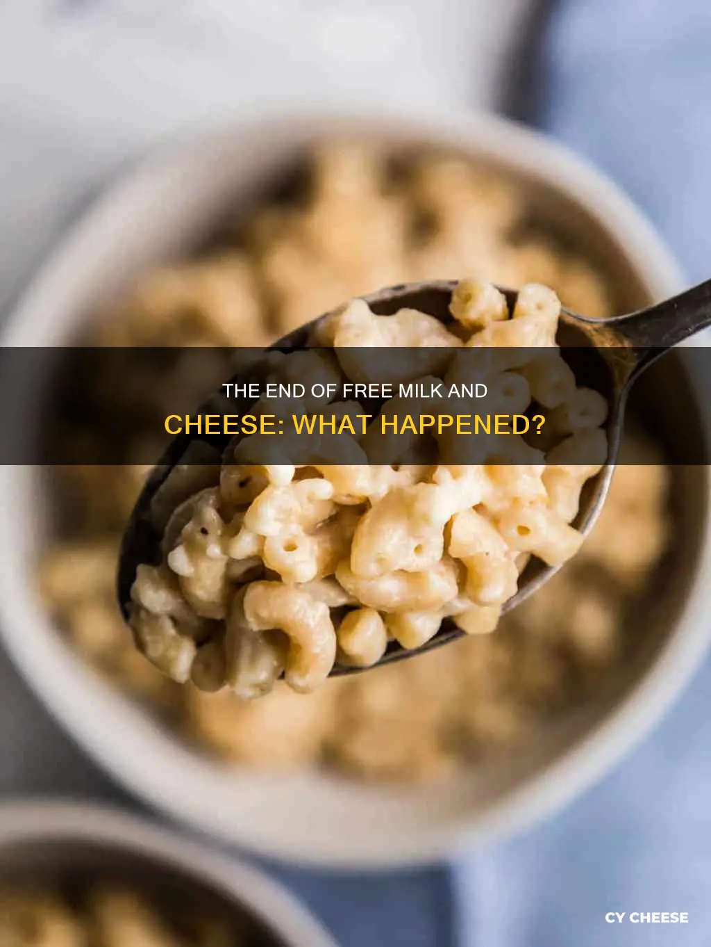 why did the free milk and cheese giveaway end