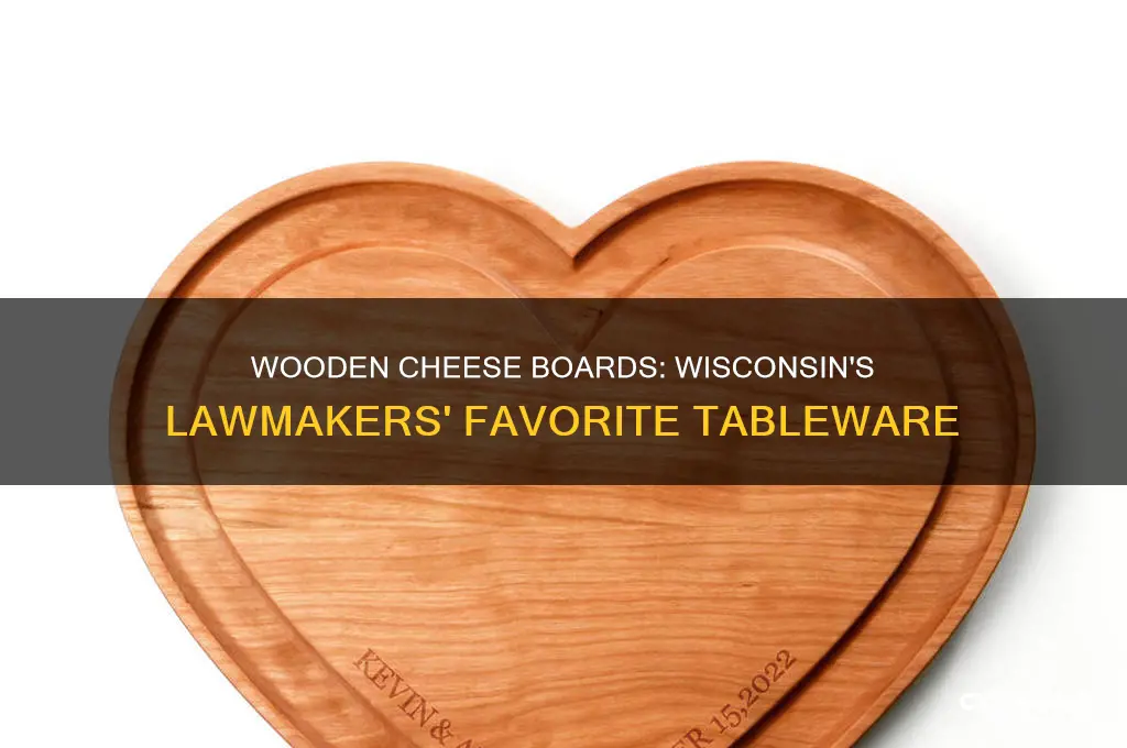 why did wisconsin legislature want to use wooden cheese boards