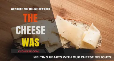 Why Didn't You Tell Me? The Surprising Joy of Delicious Cheese