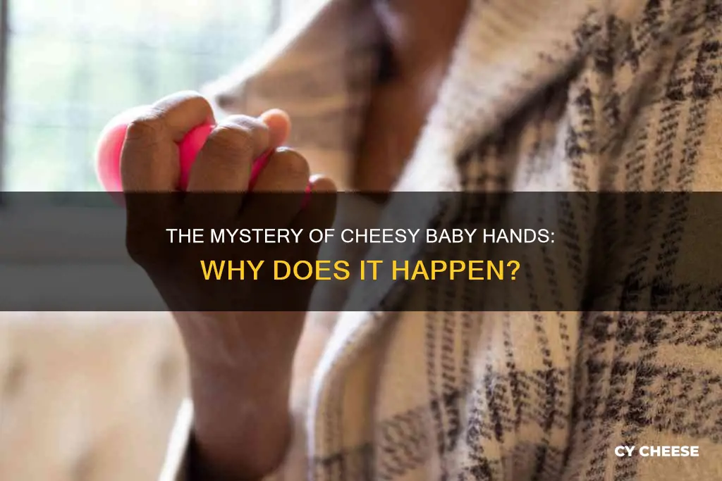 why do babies hands smell like cheese