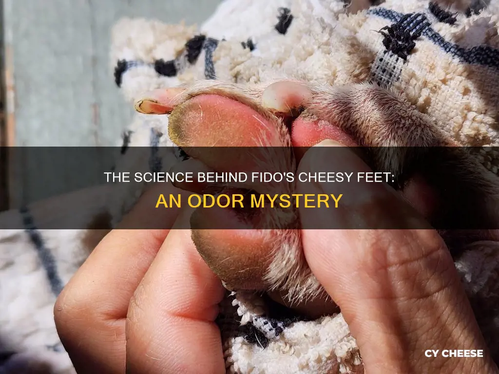 why do dogbfeet smell like cheese