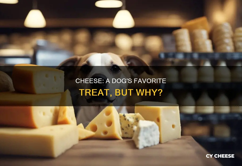 why do dogs like cheese