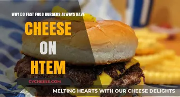 Why Fast Food Burgers Always Include Cheese: A Melty Mystery