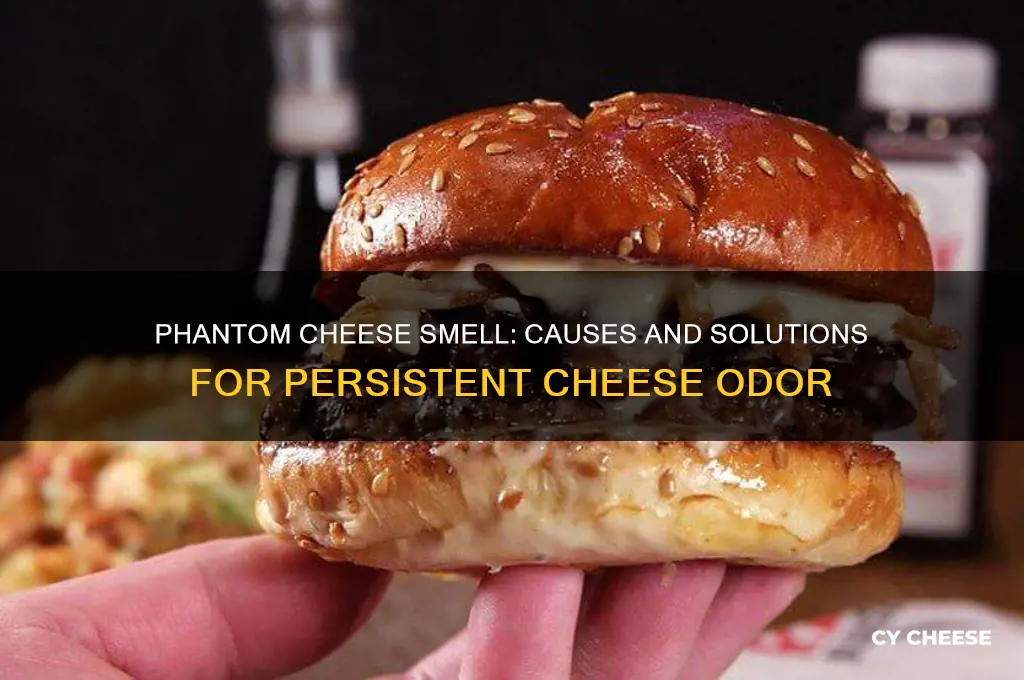 why do i smell cheese all the time