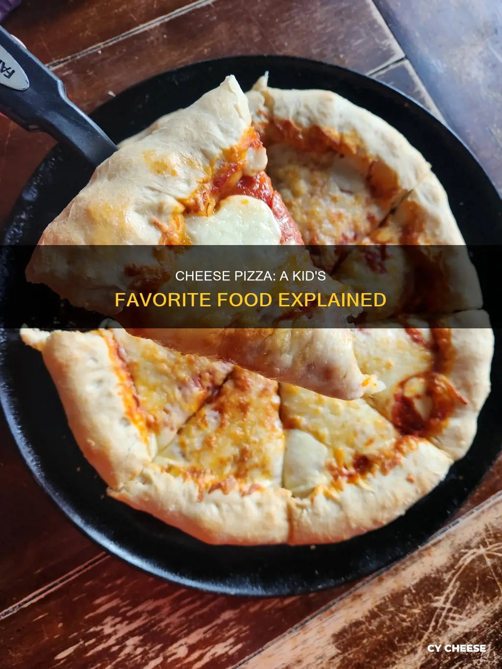 why do little kids like cheese pizza