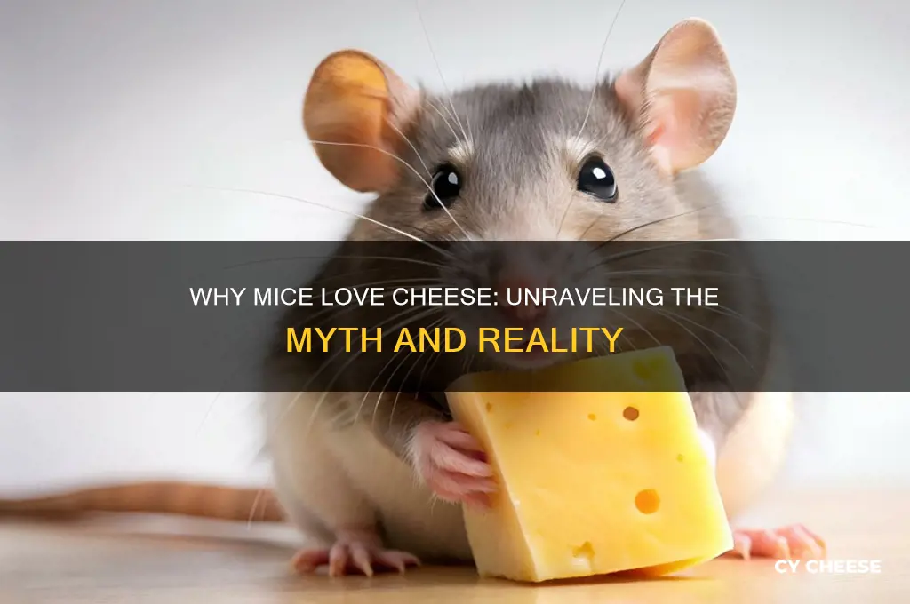 why do mice like cheese so much