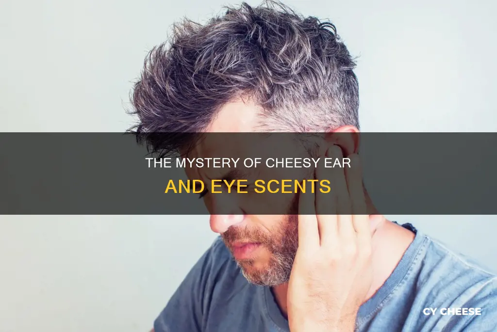 why do my ears and eyes smell like cheese