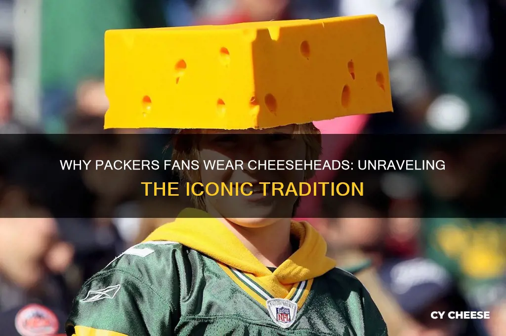 why do packers wear cheese