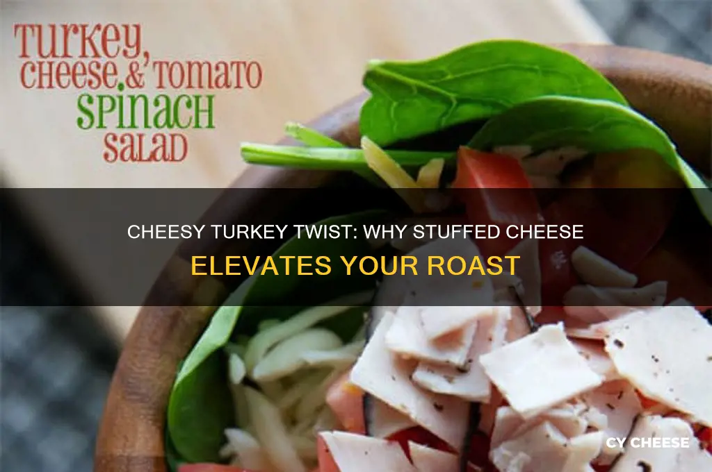 why do people bake turkey with stuffed cheese