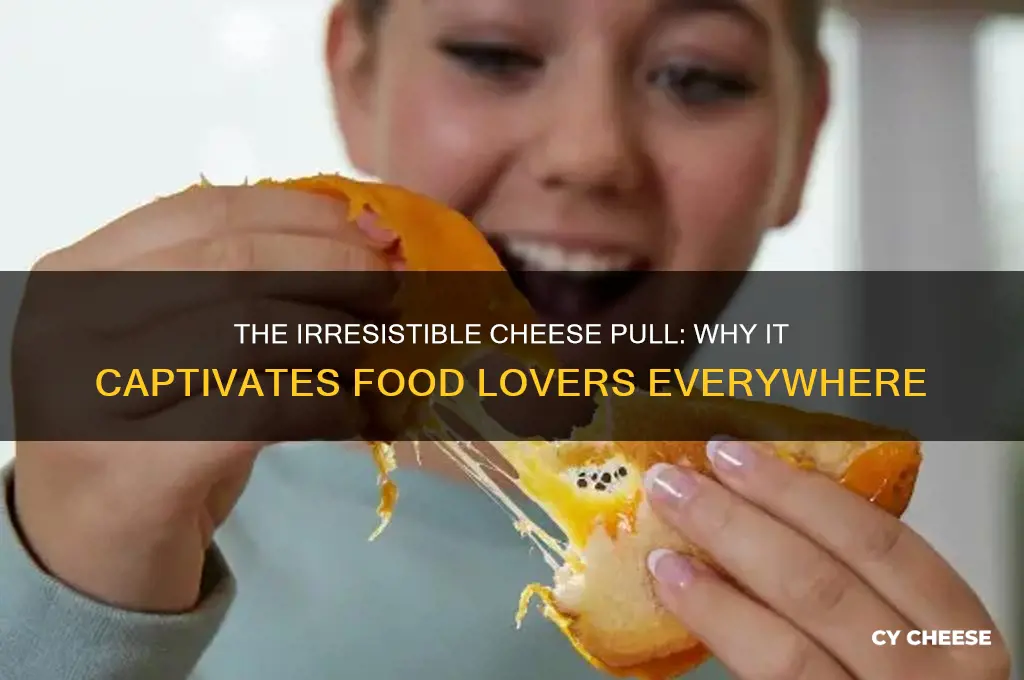 why do people care about the cheese pull
