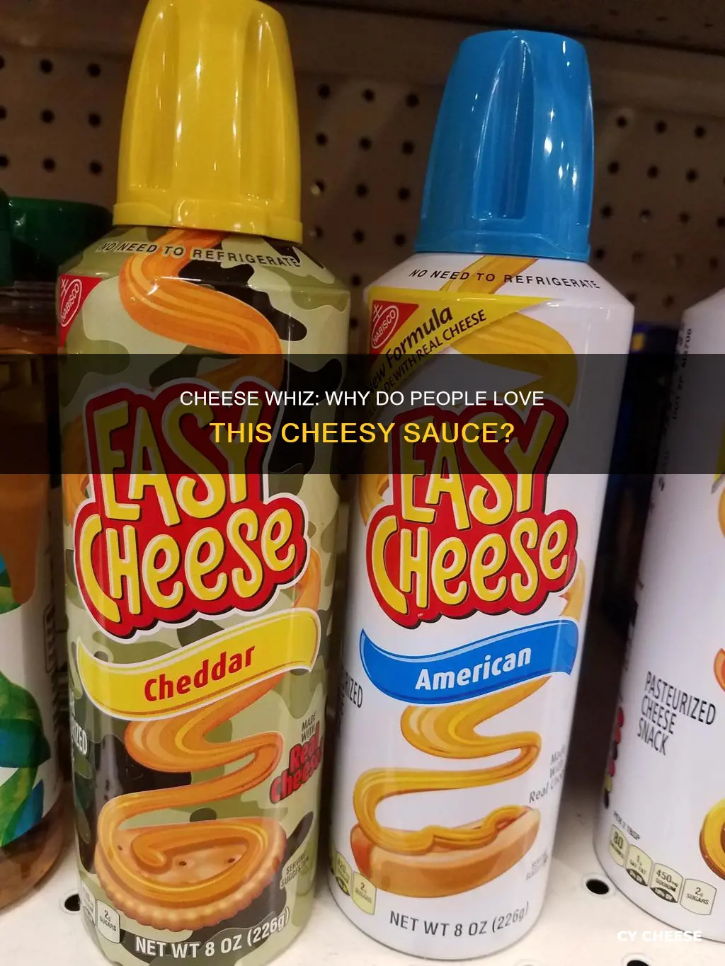 why do people like cheese whiz