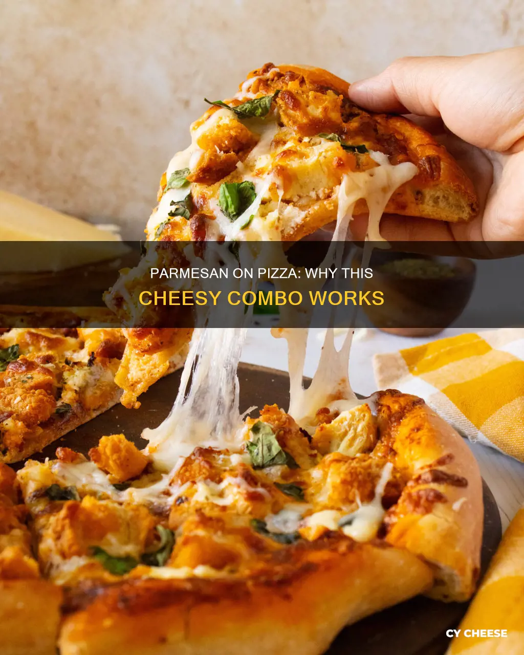 why do people put parasma cheese on pizza
