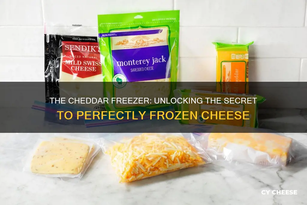 why do some cheddar cheeses freeze well