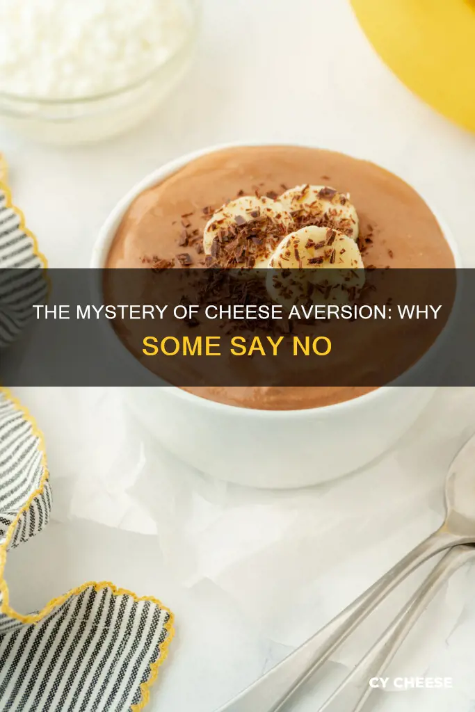 why do some people not like cheese