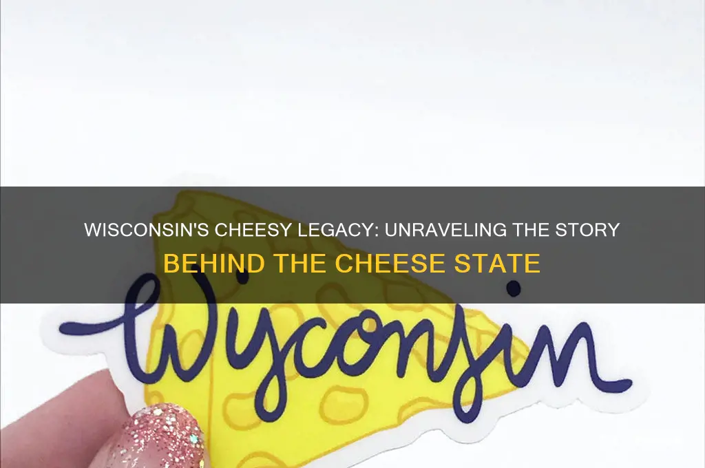 why do they call wisconsin the cheese state