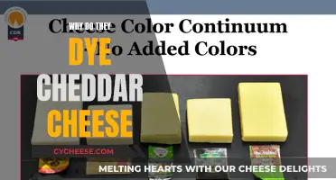 The Art of Cheddar's Color: Why It's Dyed