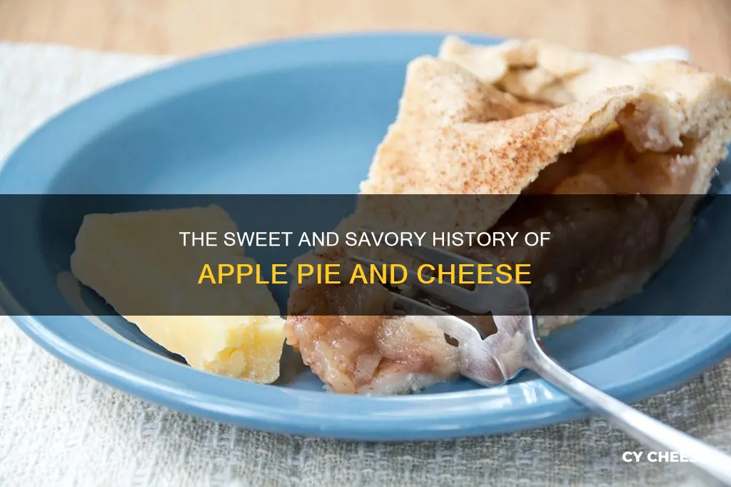 why do they serve cheese with apple pie