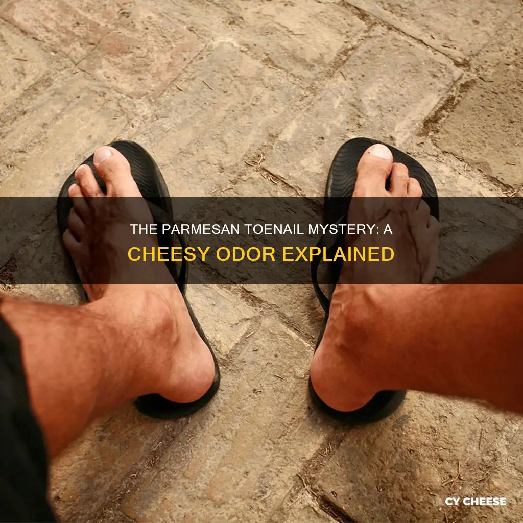 why do toenails smell like parmesan cheese