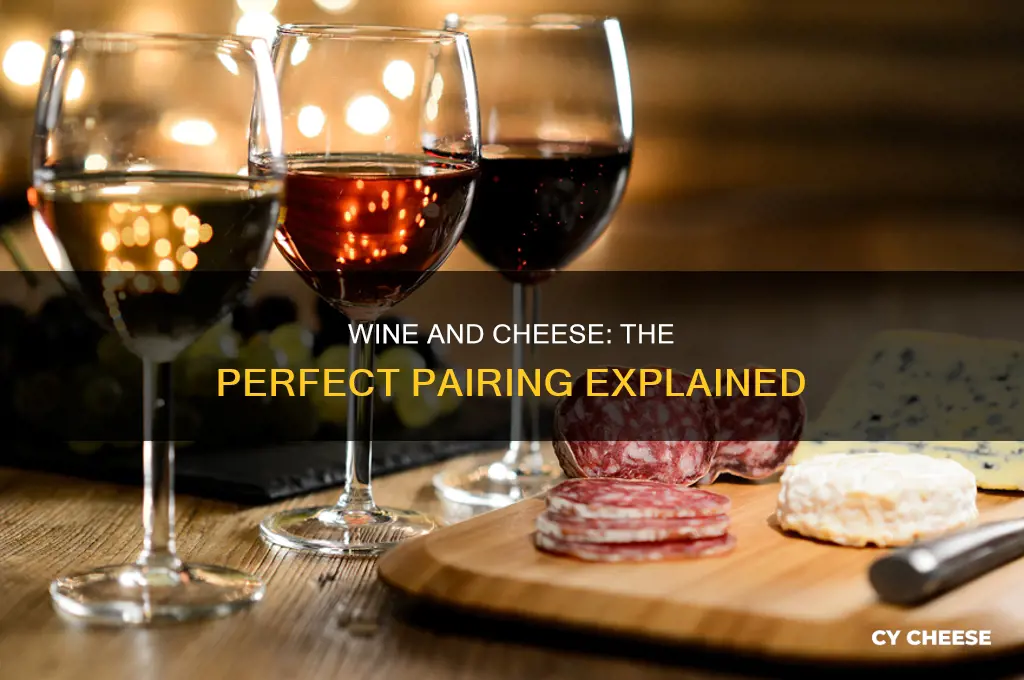 why do wine and cheese go well together