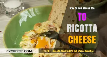 Enhancing Ricotta Cheese: The Surprising Role of Adding an Egg