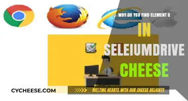 Why SeleniumDriver Cheese Contains Element Q: Unraveling the Mystery