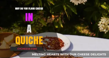 Flour-Coated Cheese: The Secret to Perfect Quiche Texture