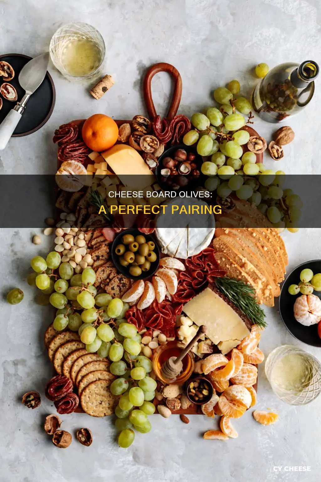 why do you put olives on a cheese board