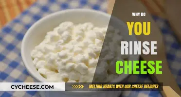 Rinsing Cheese: Uncovering the Surprising Benefits and Best Practices