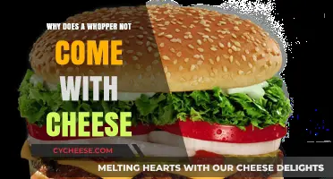 Why Whoppers Skip Cheese: Unraveling Burger King's Classic Choice