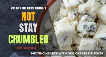 Blue Cheese Crumbles: Why They Won't Stay Crumbled