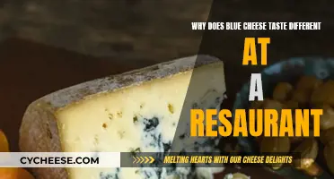 Restaurant Blue Cheese: Why Does It Taste Better?