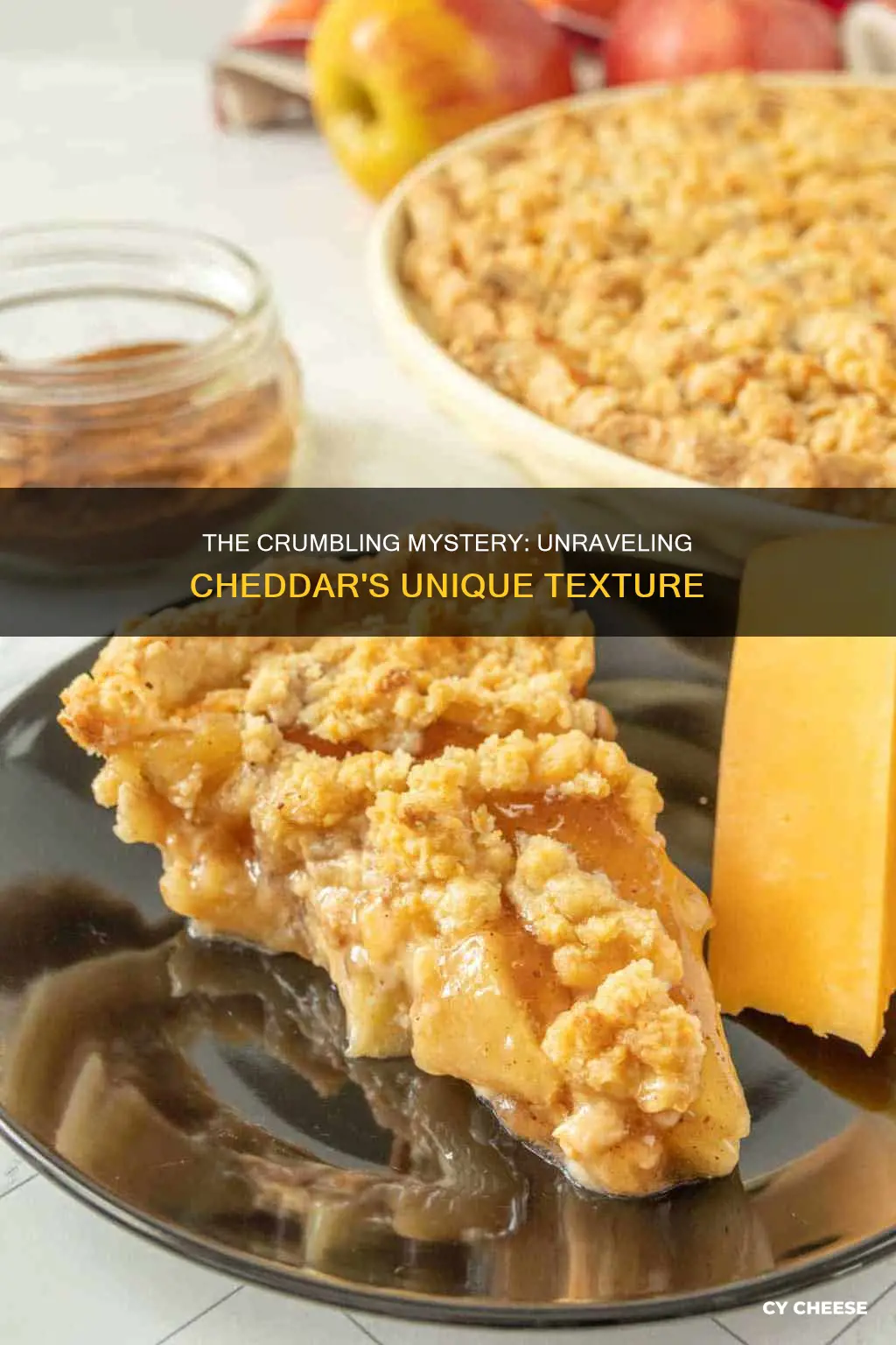 why does cheddar cheese crumble