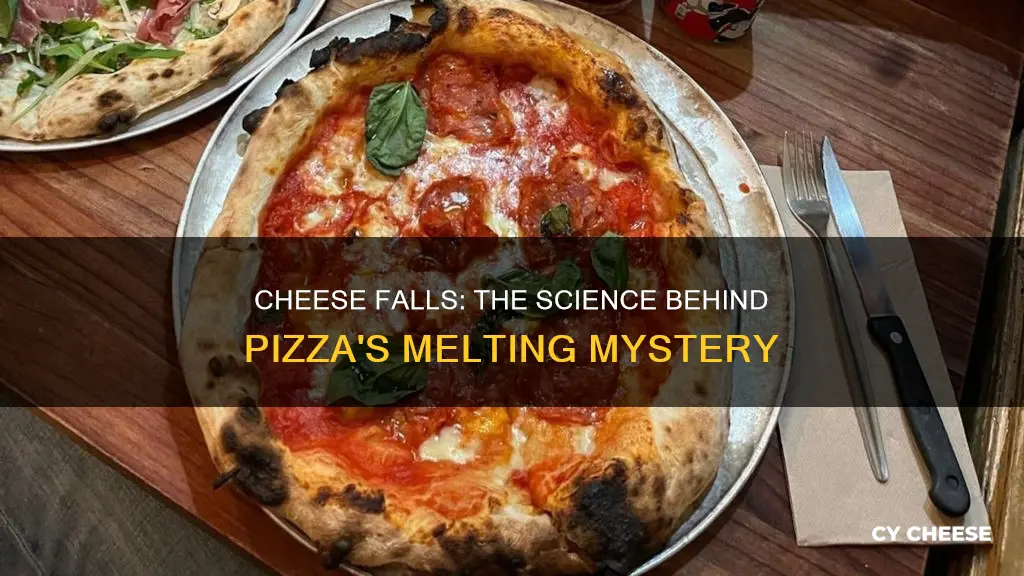 why does cheese fall off pizza
