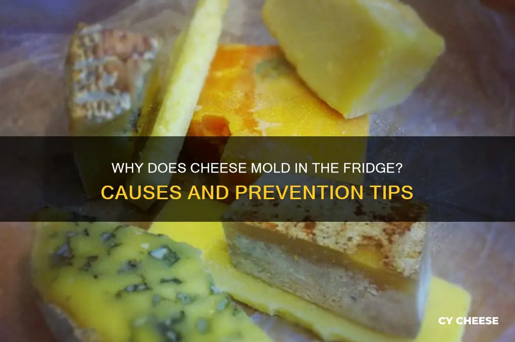 why does cheese go moldy in the fridge