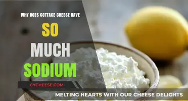 Why Cottage Cheese Contains High Sodium Levels: Uncovering the Reasons