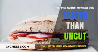 Why Deli Meat and Cheese Spoil Faster When Sliced