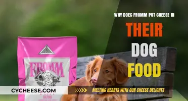 Fromm's Cheese-Infused Dog Food: Why?