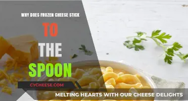 Why Frozen Cheese Clings to Spoons: The Science Explained